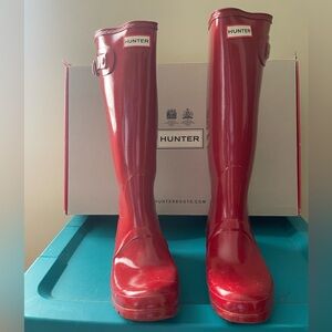 Hunter rain boots